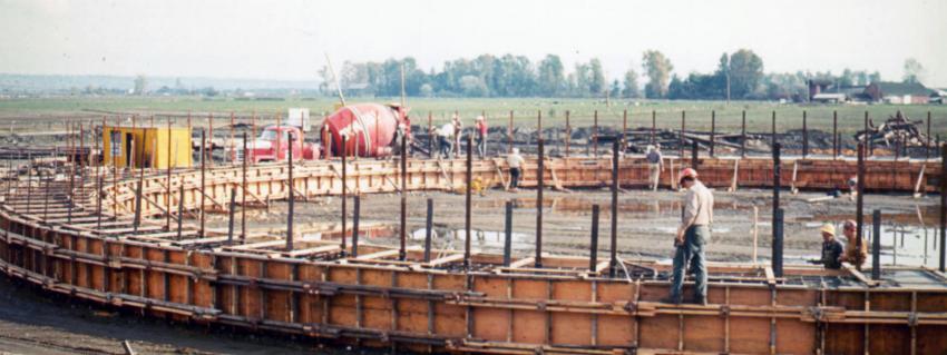 construction at Tilbury facility