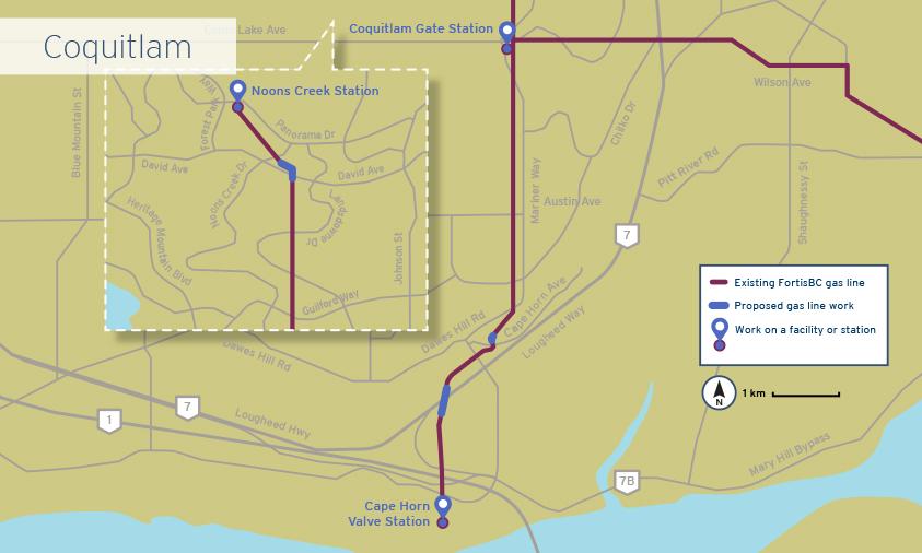 Coquitlam CTSU work map