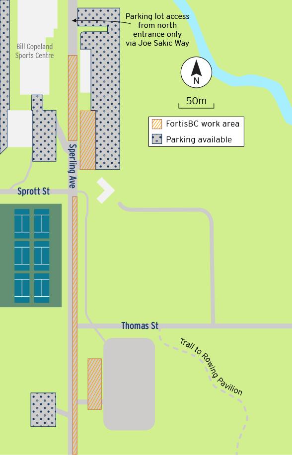 Sperling avenue parking map