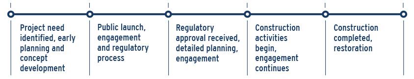 Regulatory timeline activities 