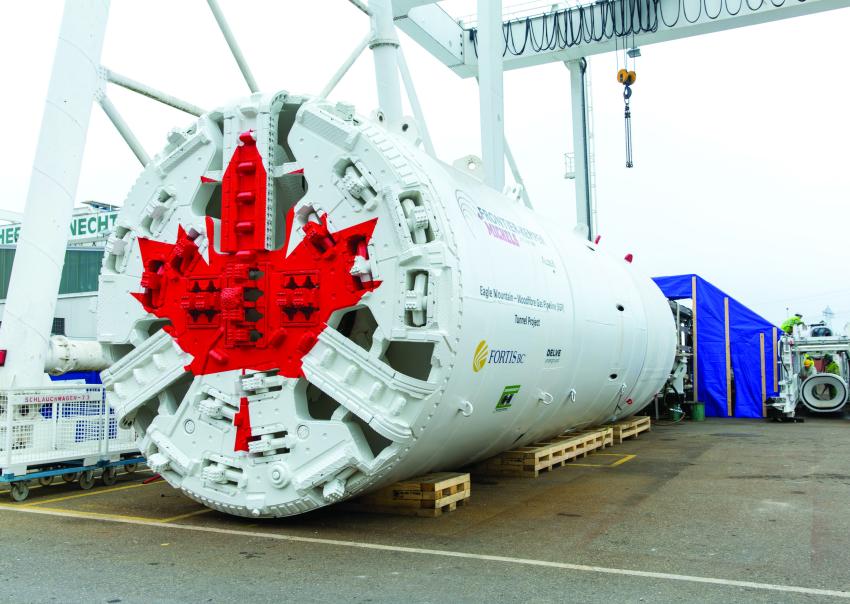 Tunnel boring machine