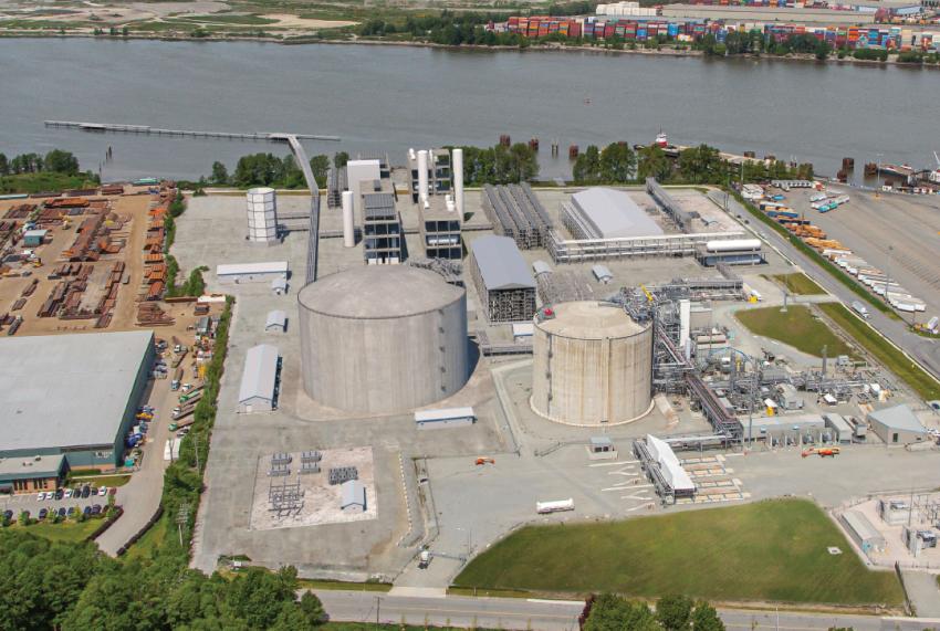 Tilbury LNG storage facility