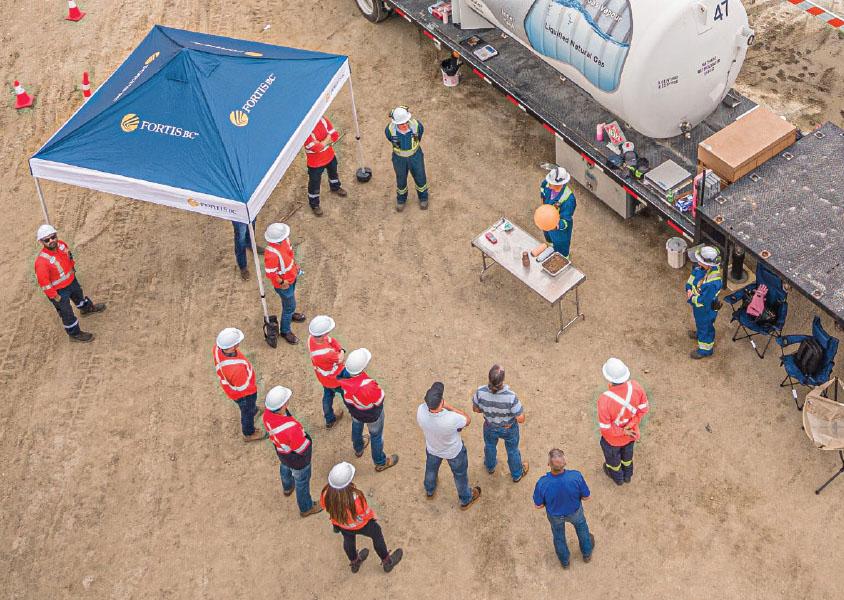 Demonstration to FortisBC staff.