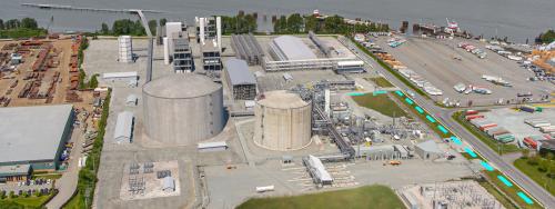 Tilbury LNG facility in Delta